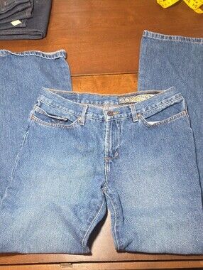 Volcom Women's Low Rise Skater Blue Jeans Straight Leg Y2K Size 11